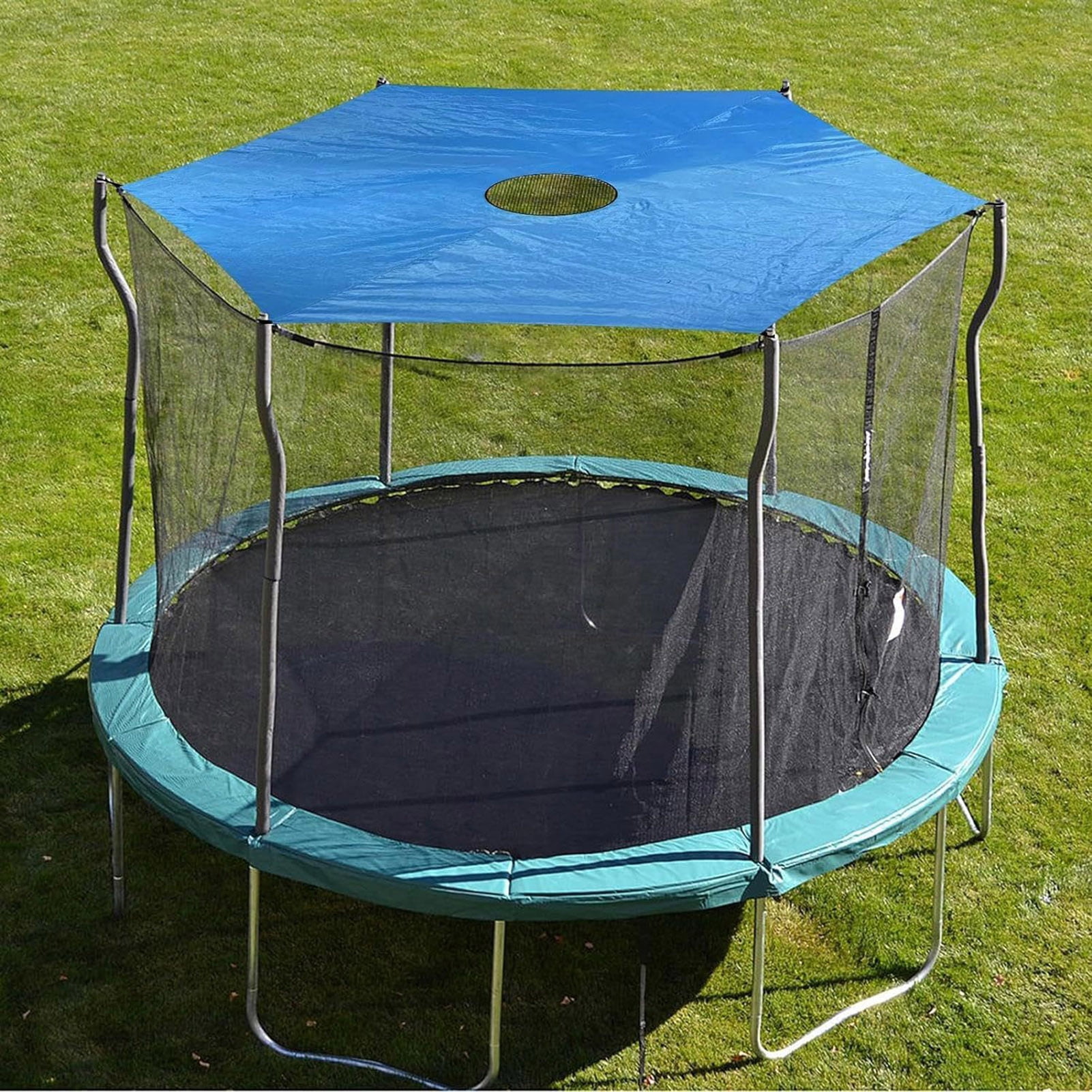 Yanerim Trampoline Shade Net Anti UV Sun Leaf Debric Insects Prevention Waterproof Trampoline