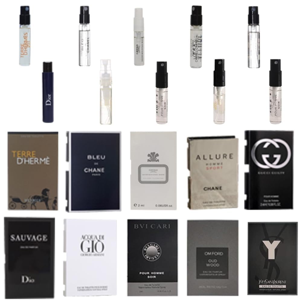 YangMei12 Men's Perfume Sampler Random fragrance designer TravelSize