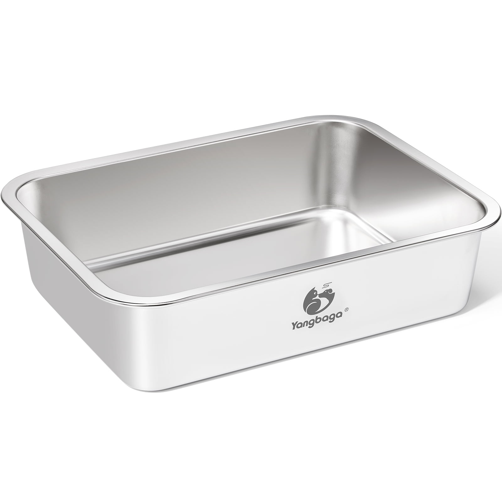 2.6 Gallon Stainless Steel Dog Water Bowl - Extra Large Food Grade Bowl For Large Dogs & Multiple Pets