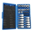 thumbnail image 1 of Yangbaojing 34Pcs Drive Male Female Torx Star Bit Socket E-Socket Set Handheld Tool with Storage Case, 1 of 9