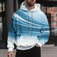 thumbnail image 1 of Yanghang Hoodies For Men Men Casual Fashion Hooded Sweatshirts Round Neck Print Pullover Long Sleeve Tops Sweatshirt, 1 of 6