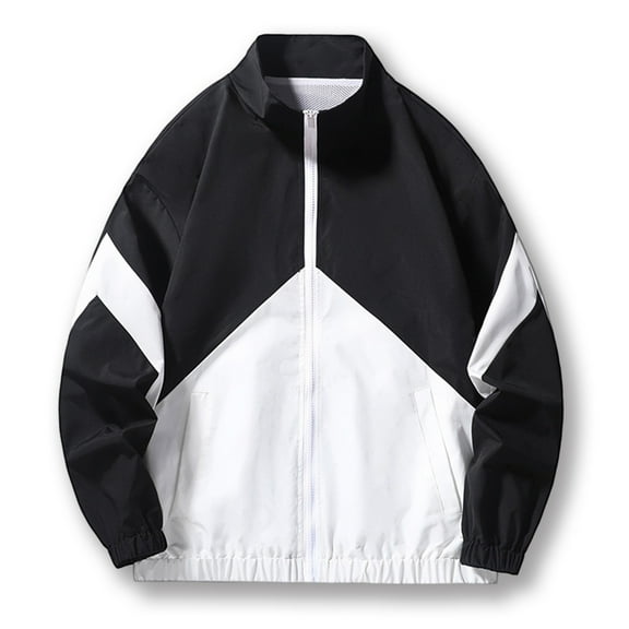 Yanghang Men's Fashion Casual Sports Slim Long Sleeve Hoodless Casual Coat/jacket Casual