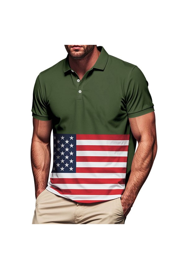 Tops Men Lightweight Men's Shirt Man Leisure Pocket Button Color Blocking Flip Collar Versatile Short Sleeve Summer Tops For Men