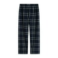 thumbnail image 1 of Yanghang Work Pants Men's Casual Brushed Homewear Pants Nightwear Long Plaid Pajamas Trousers On Clearance, 1 of 2