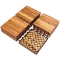 thumbnail image 1 of Yangming 27PCS Interlocking Deck Tiles Wood Waterproof Outdoor Flooring, 1 of 9