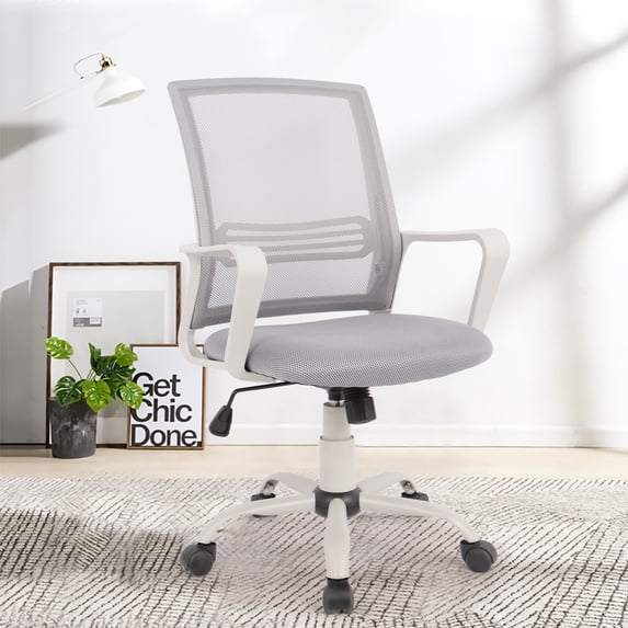 Yangming Office Chairs with Lumbar Support, 250 lb. Capacity, Grey