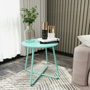 Yangming Side Table, Modern Coffee Tea End Table for Living Room, Bedroom and Balcony