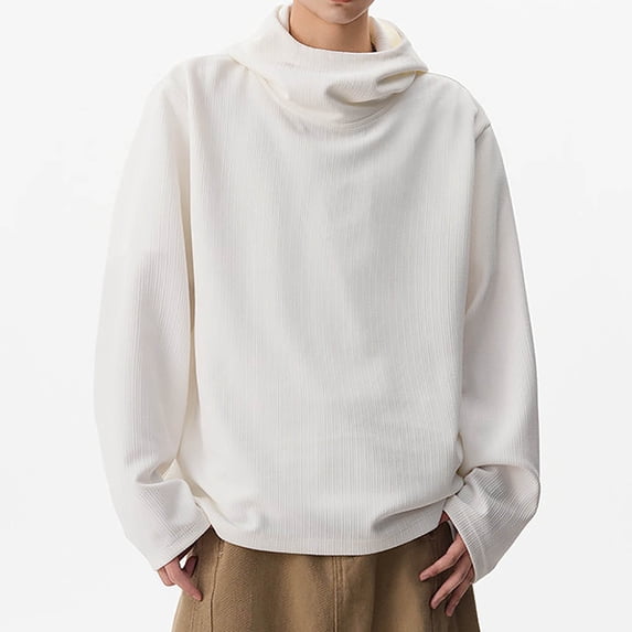 Yangnuo Mens Casual Daily Comfy Cozy Hoodies Men's Solid Color Vintage Casual Fashion Sports Pocket Long Sleeved Hooded