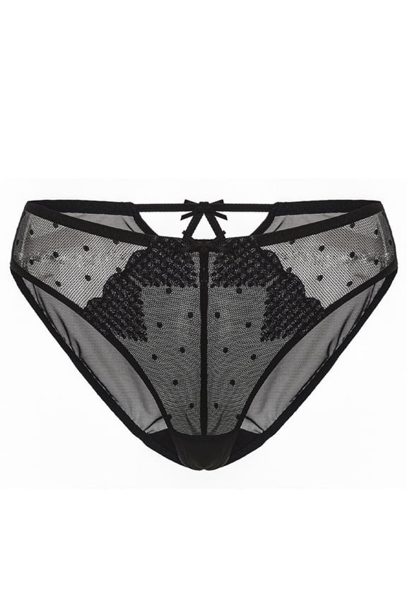 Sexy Lace Comfy Breathable Underwear Brief for Women Underwear French Thin Perspective Mesh Lace Underwear Cropping Hip Lifting Low Waist Underwear