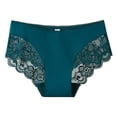 thumbnail image 1 of Yangnuo Womens Sexy Cheeky Seamless Lace Underwear Brief Underwear French Thin Perspective Mesh Lace Underwear Cropping Hip Lifting Low Waist Underwear, 1 of 4