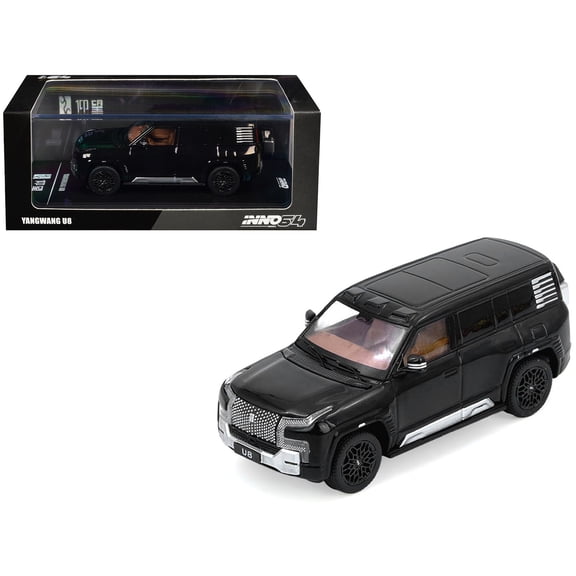 Yangwang U8 Black 1/64 Diecast Model Car by Inno Models