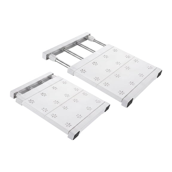 Yangxin 2 Pcs School Locker Shelf Organizer - Adjustable Locker Divider Mate Easy to Install for Extending Locker Use Space