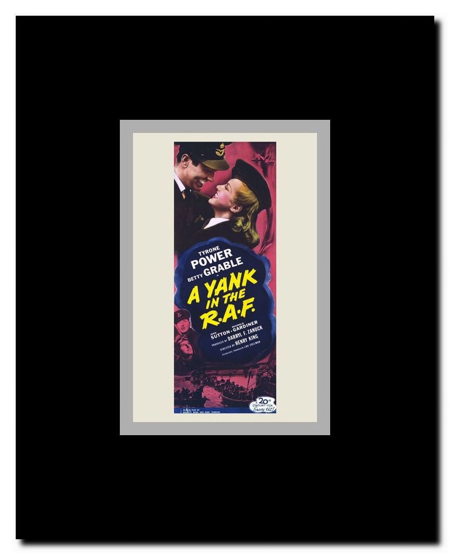Yank in the Raf Framed Movie Poster