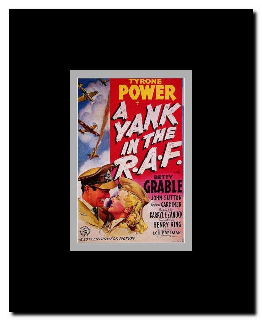 Yank in the Raf Framed Movie Poster