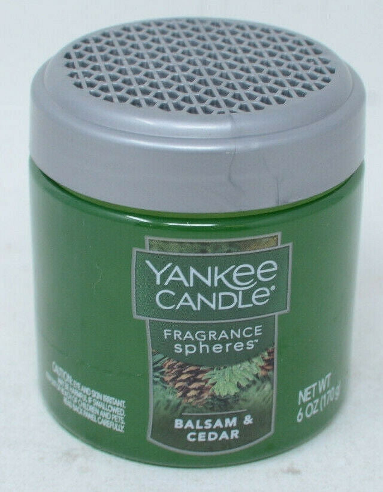 Yankee Balsam & Cedar Fragrance Spheres, Festive Scent