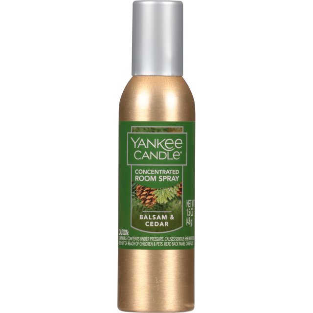Yankee Candle 1155915 Concentrated Room Spray, Balsam & Cedar