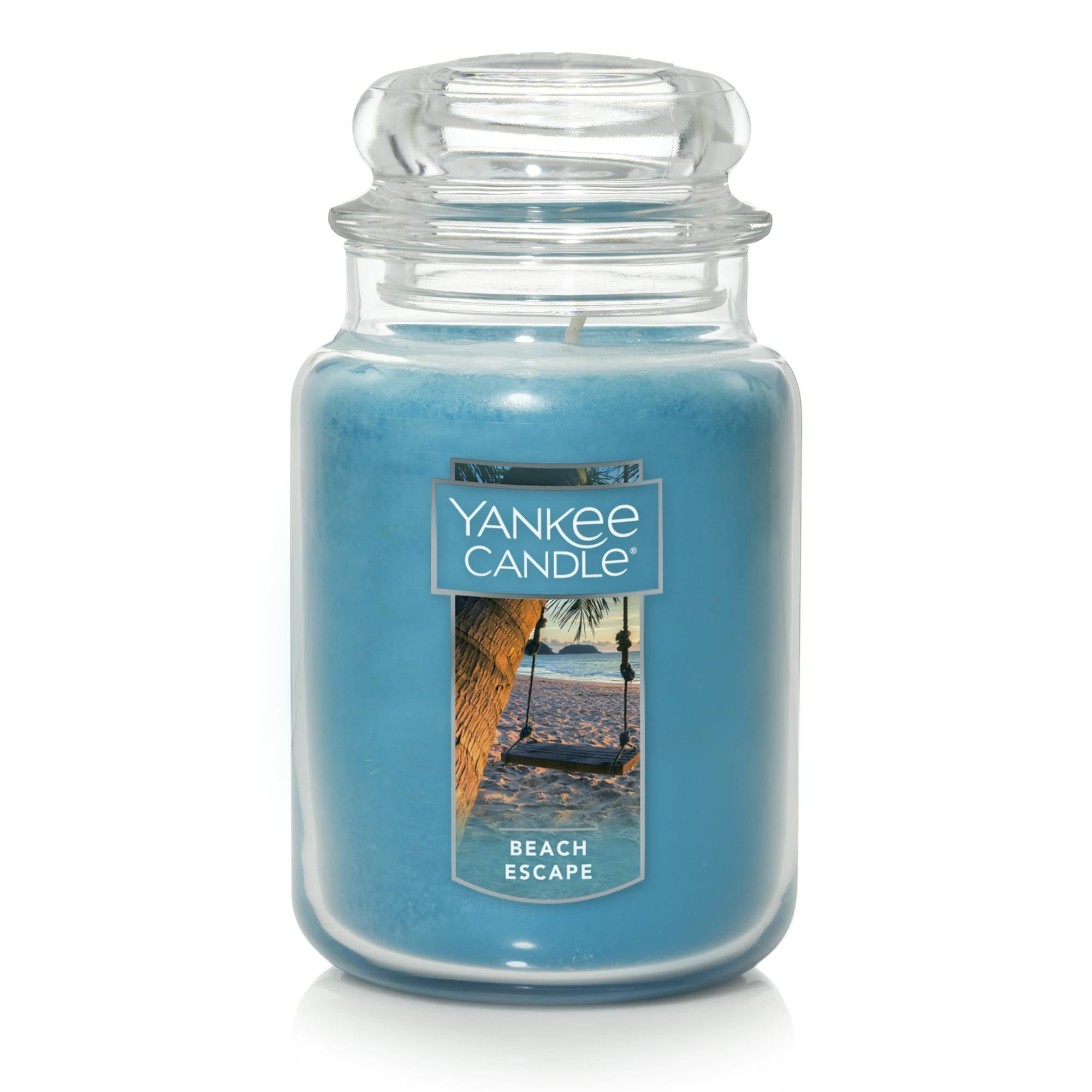 Beach Escape Blue 22 oz Scented Jar Candle