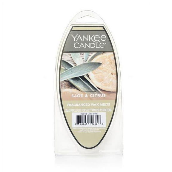Yankee Candle 2.6 oz Sage & Citrus Candle Wax Melts