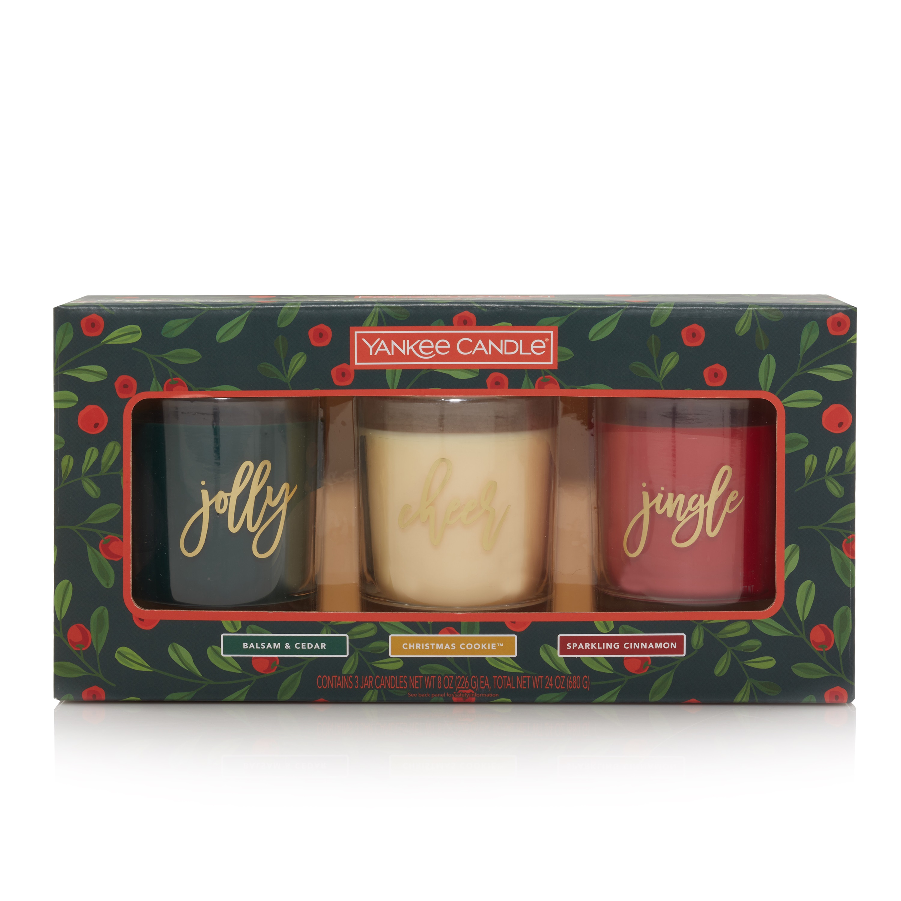 Yankee Candle 3-Pack Holiday Gift Set - image 1 of 8