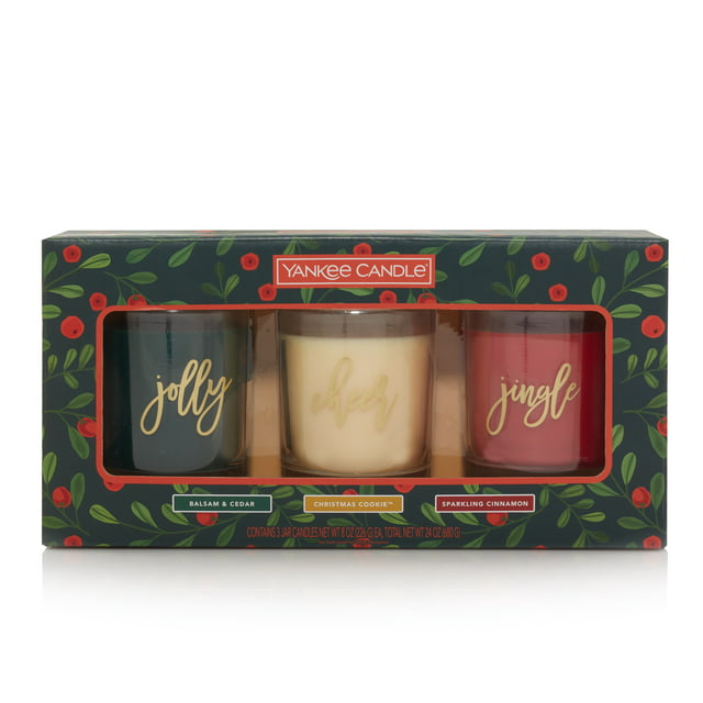 Yankee Candle 3-Pack Holiday Gift Set