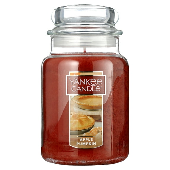 Yankee Candle Apple Pumpkin Original Large Scented Jar Candle, 22 oz