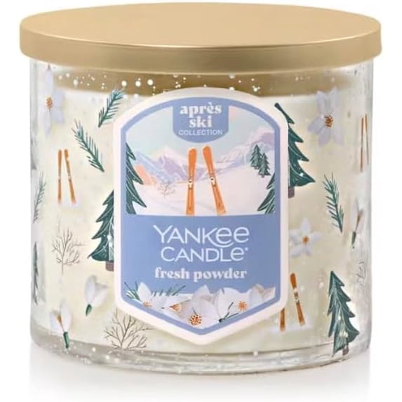 Yankee Candle Après Ski Collection Fresh Powder 3-Wick Signature Tumbler Candle