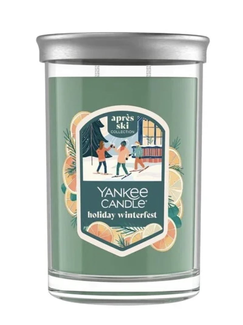 Yankee Candle Aprs Ski Collection Holiday Winterfest Large 2-Wick