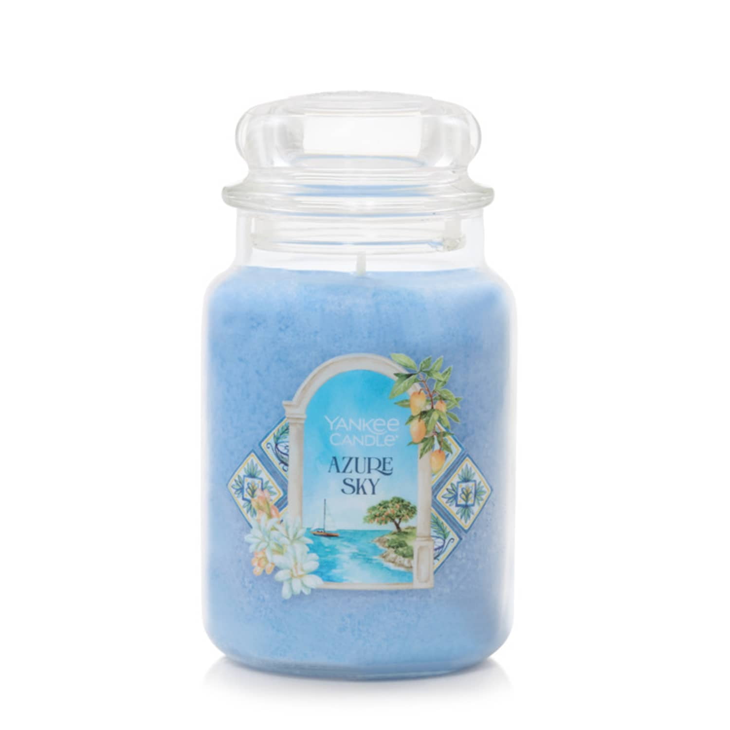 Yankee Candle Azure Sky, 22 oz Original Large Jar Candle
