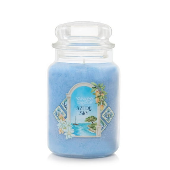 Yankee Candle Azure Sky, 22 oz Original Large Jar Candle