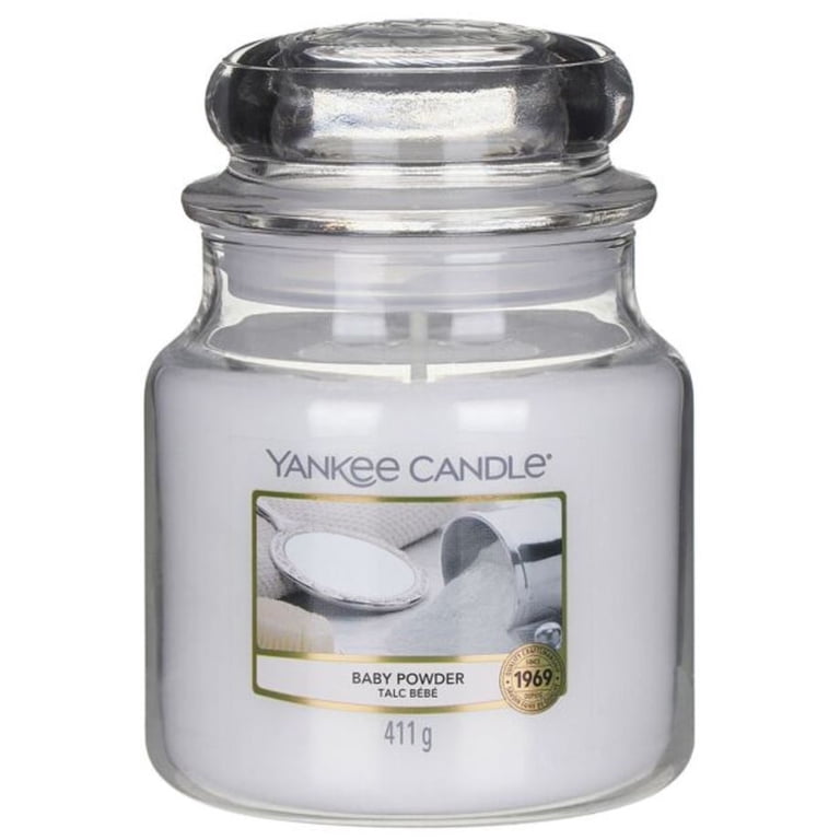 Yankee Candle Baby Powder Scented Jar