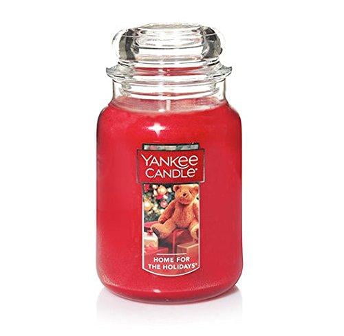 Red 22 oz Scented Dripless Jar Candle
