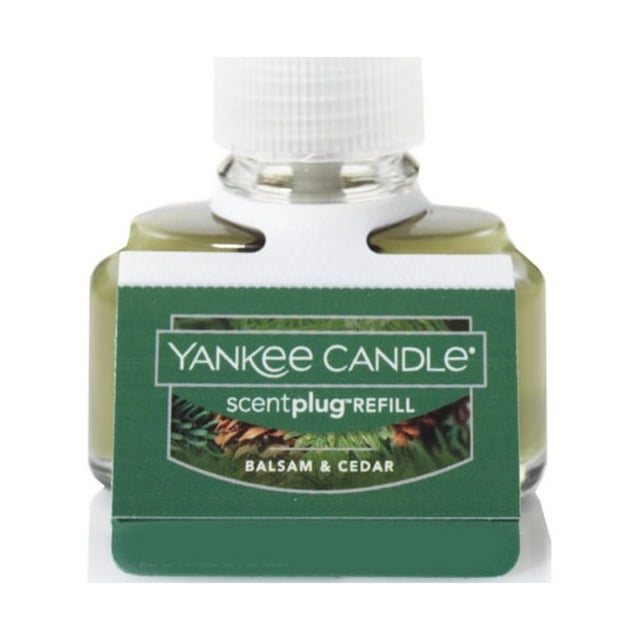 Yankee Candle Balsam & Cedar ScentPlug Refill, 0.625 fl oz