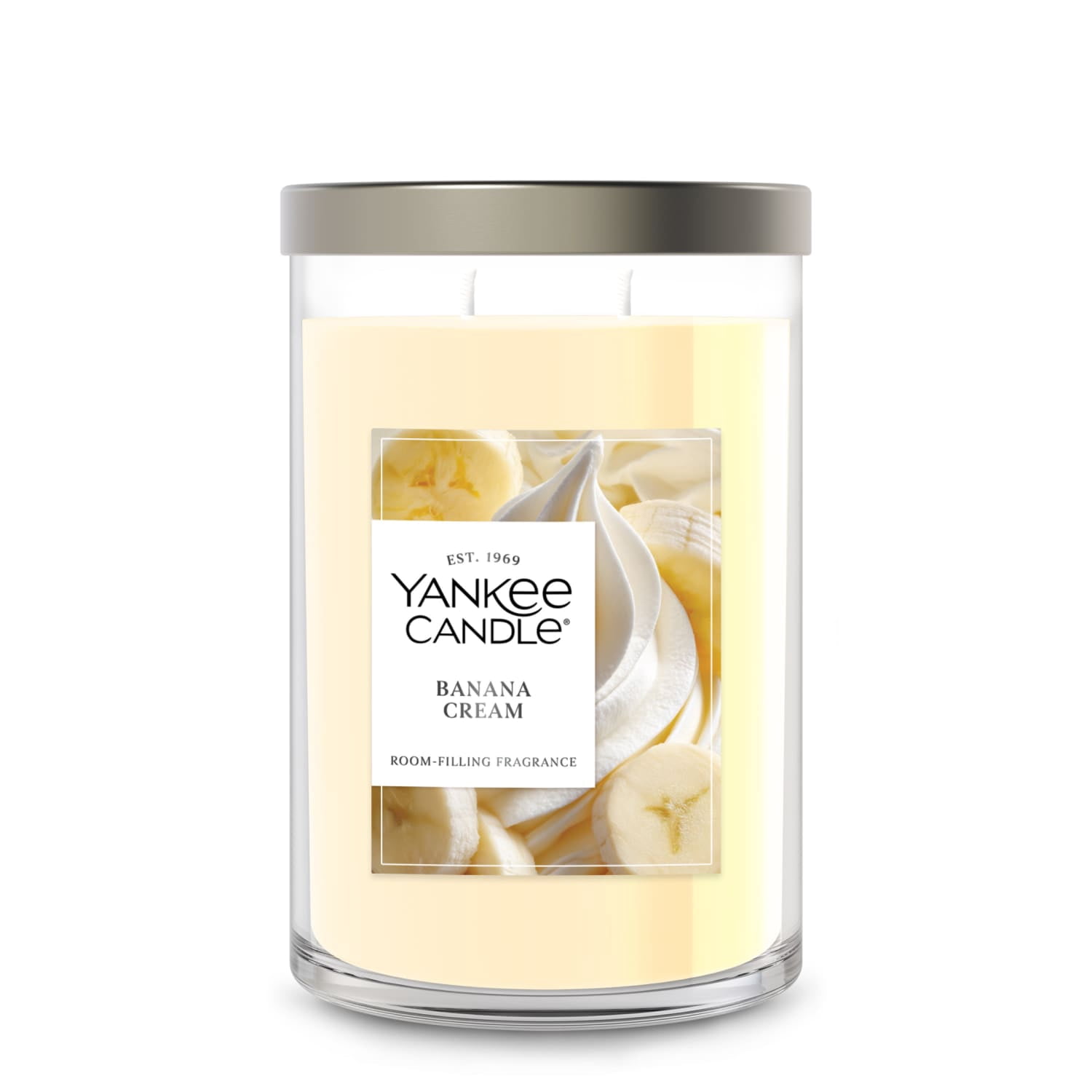 Yankee Candle Banana Cream Large Tumbler Scented Candles, 20 oz
