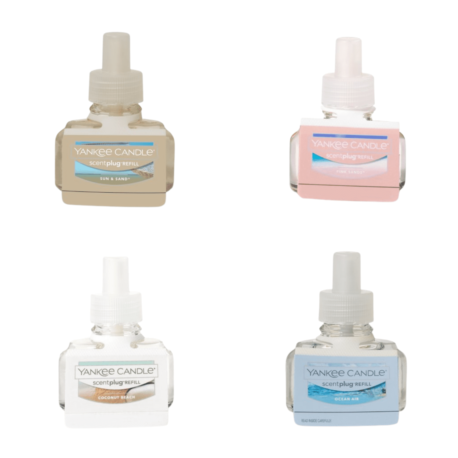 Yankee Candle Beach Bonanza Electric ScentPlug Refills, Sun & Sand