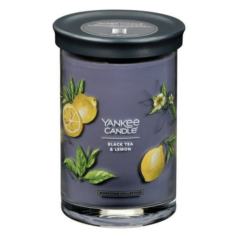 Yankee Candle Black Tea & Lemon Signature Large Tumbler Candle
