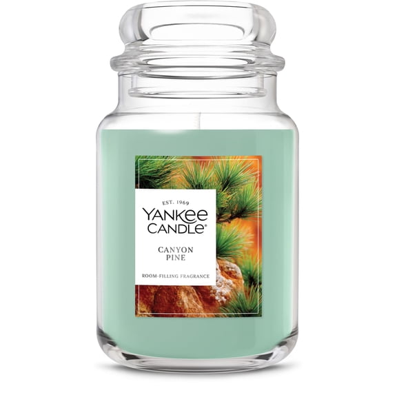 Yankee Candle Canyon Pine Original Large Jar Scented Candles, 22 oz