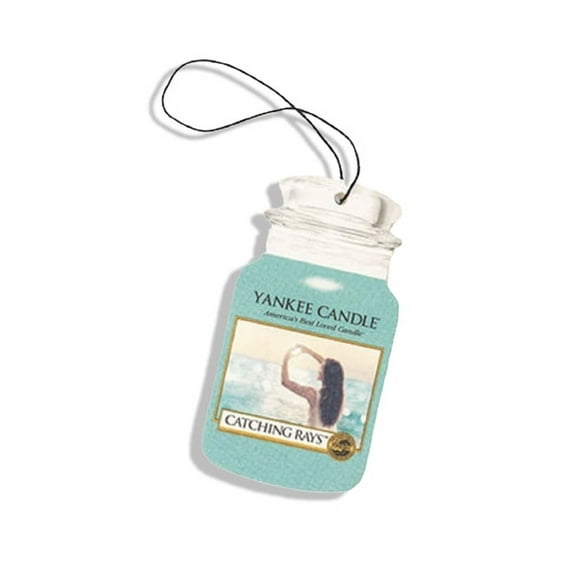 Yankee Candle Car Jar Air Freshener, Catching Rays Scent
