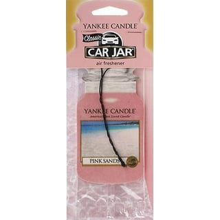 Yankee Candle Car Air Freshener Vent Sticks, Pink Sands, 4 Count, 1oz