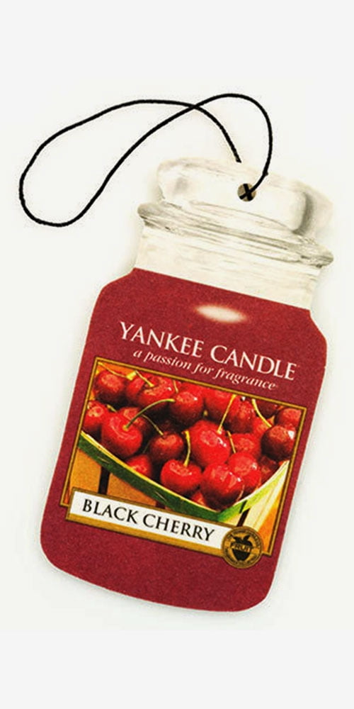 Yankee Candle Car Jar Ultimate Black Cherry - Żelowy zapach do