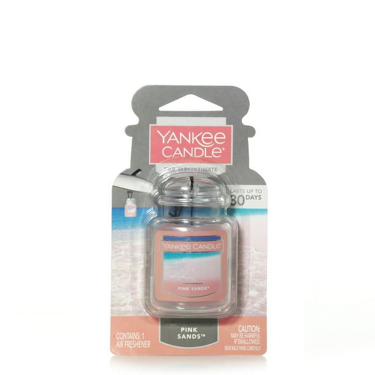 Auto Duft, Lufterfrischer PINK SANDS - Yankee Candle Car Jar Paper, R, 3,50  €