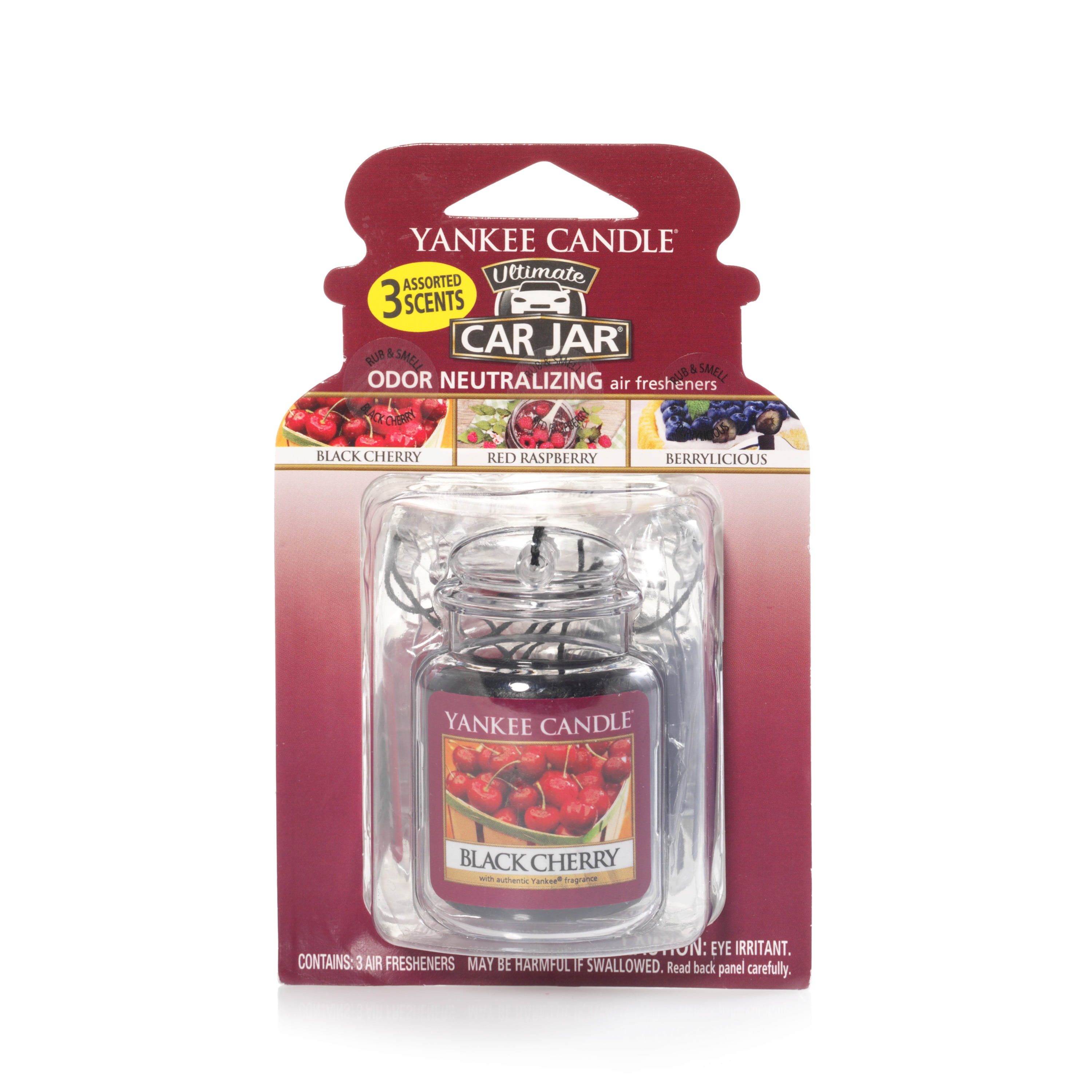 YANKEE CANDLE Car Jar Ultimate RED RASPBERRY Autoduft