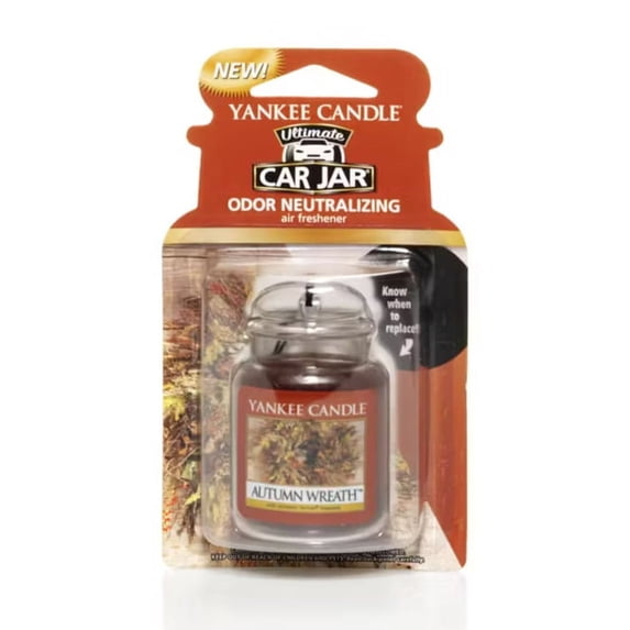 Yankee Candle Car Jar Ultimate Hanging Air Freshener - Autumn Wreath