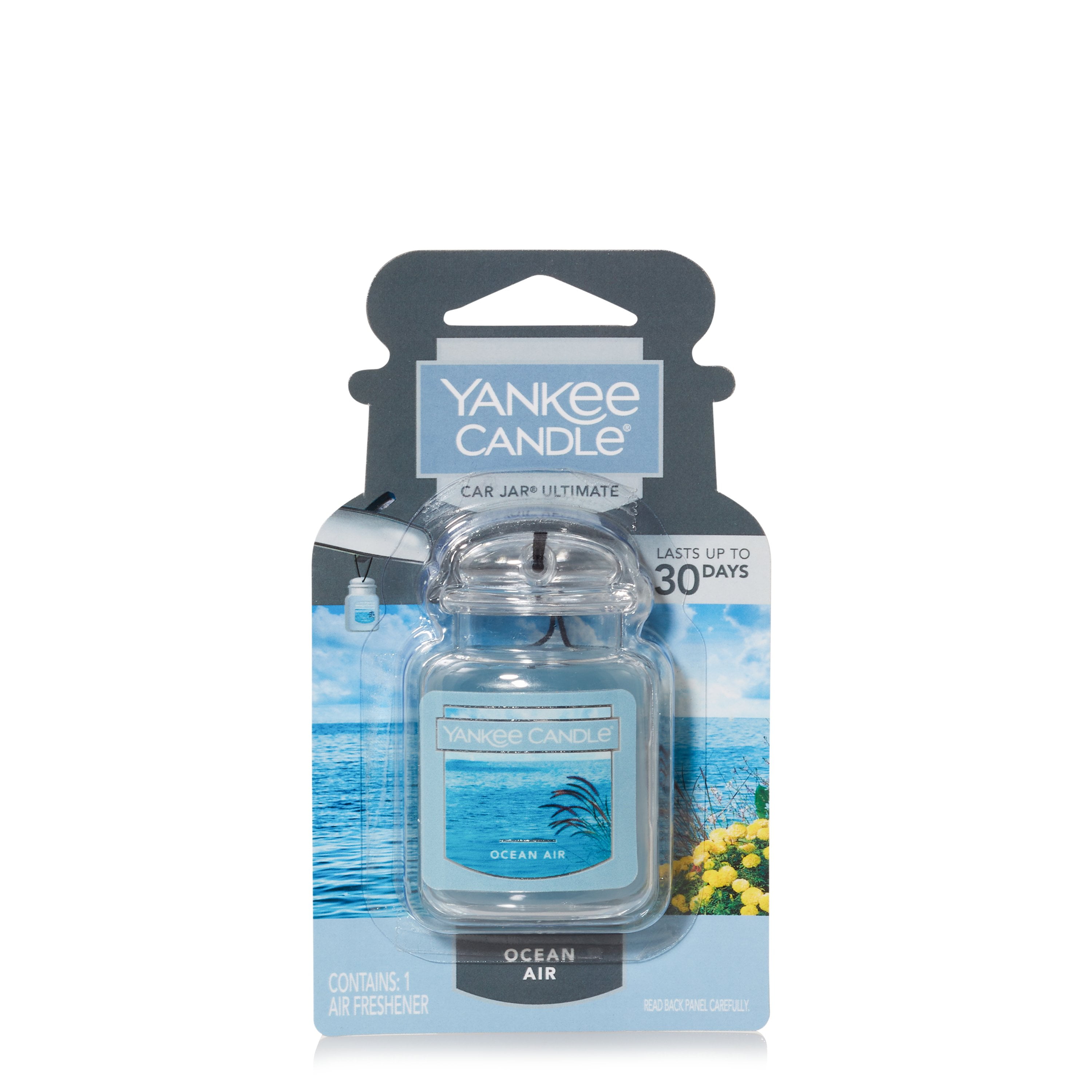 Yankee Candle Car Jar Ultimate Ocean Air Scent Hanging Air Freshener