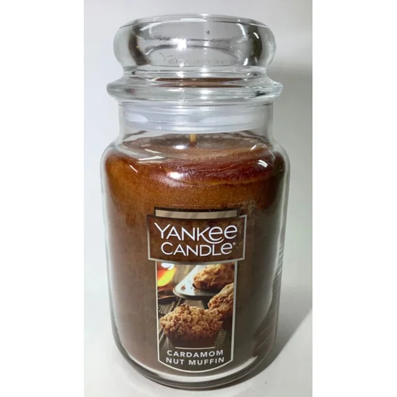 Yankee Candle Cardamom Nut Muffin Large Classic 22 Oz Candle
