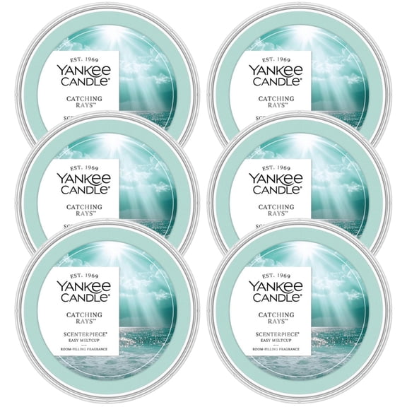 Yankee Candle Catching Rays Scenterpiece Easy MeltCup (Pack of 6)