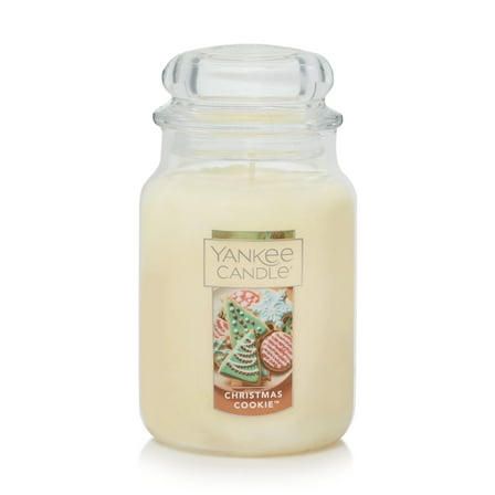 Yankee Candle Christmas Cookie Original Large Scented Jar Candle, 22 oz