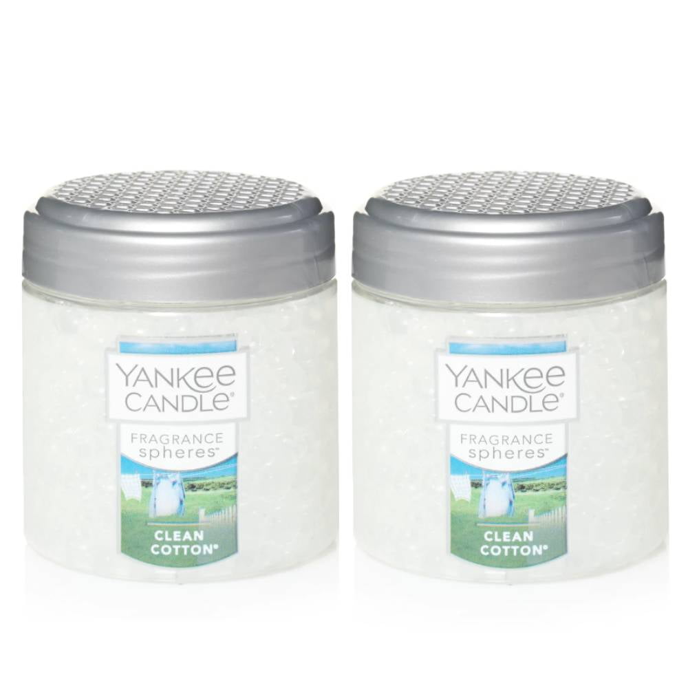 Yankee Candle Clean Cotton Fragrance Spheres (Pack of 2)