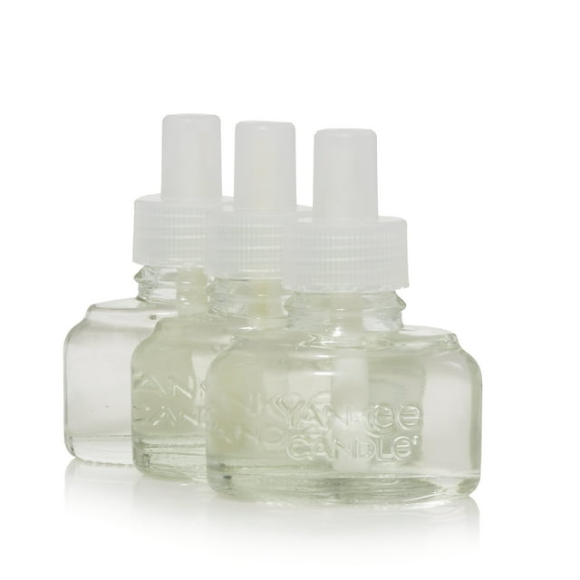 Yankee Candle Clean Cotton ScentPlug® Diffuser Refill 3-Pack - Walmart.com