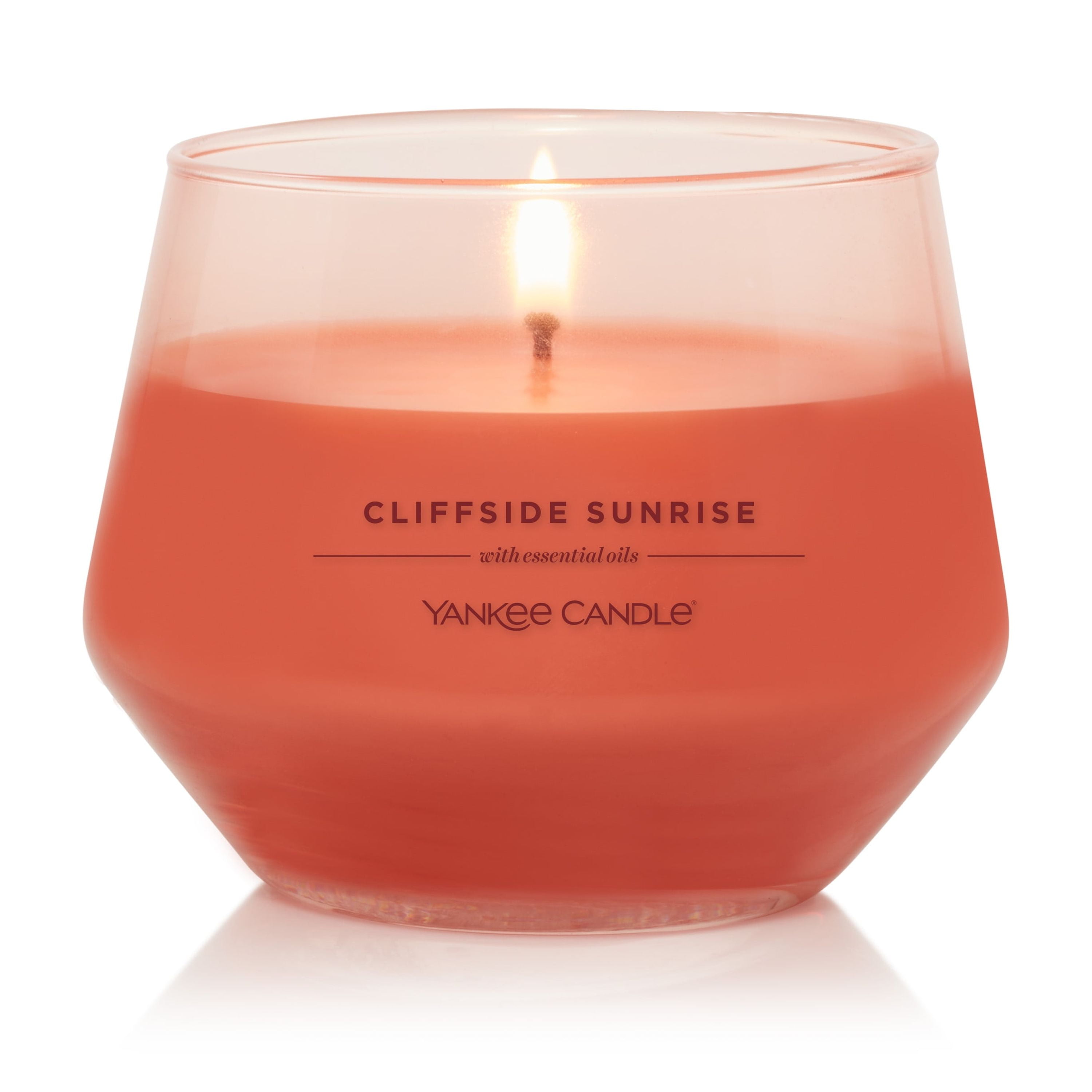 Cliffside Sunrise Pink Scented Soy Jar Candle