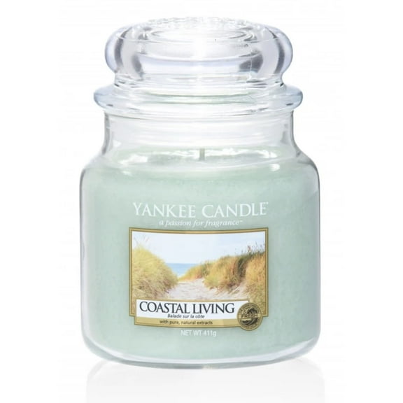 Yankee Candle Coastal Living 14.5 Medium Jar Candle - European Edition